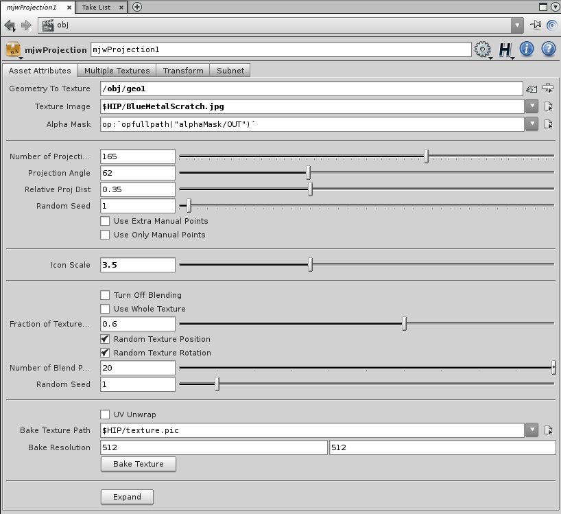 Projection Shader Overview